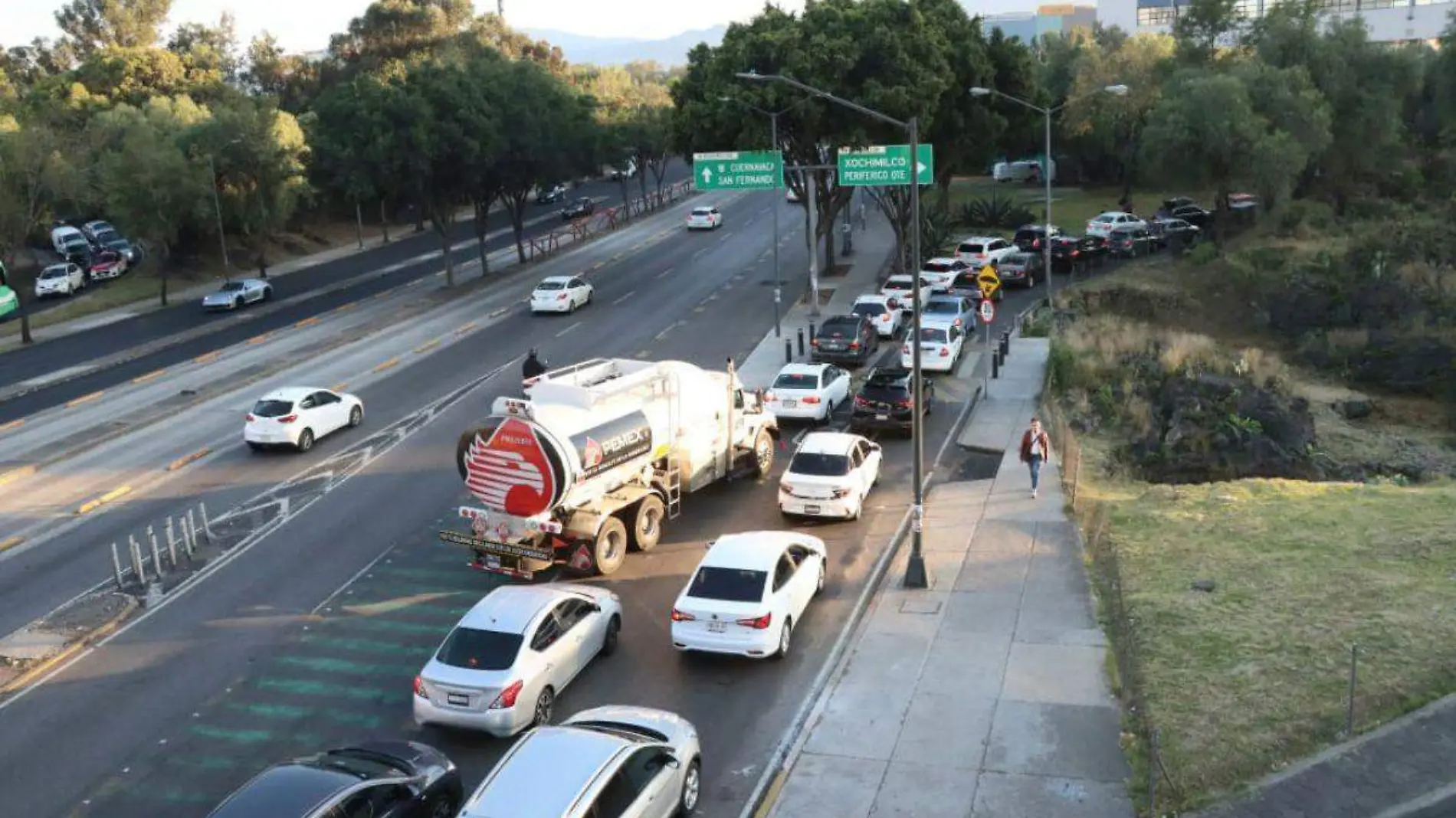 Trafico en CDMX_Periferico Sur_2